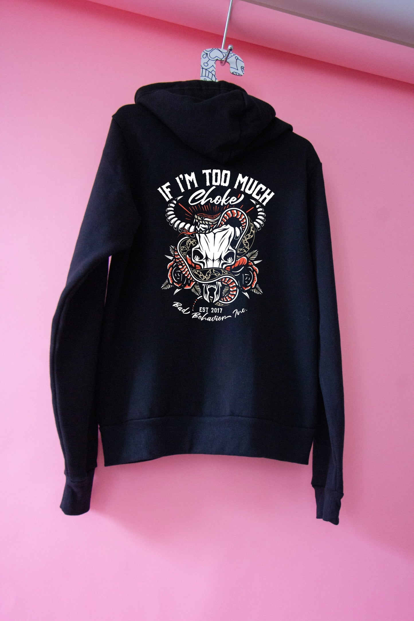 Choke Zip Up Hoodie