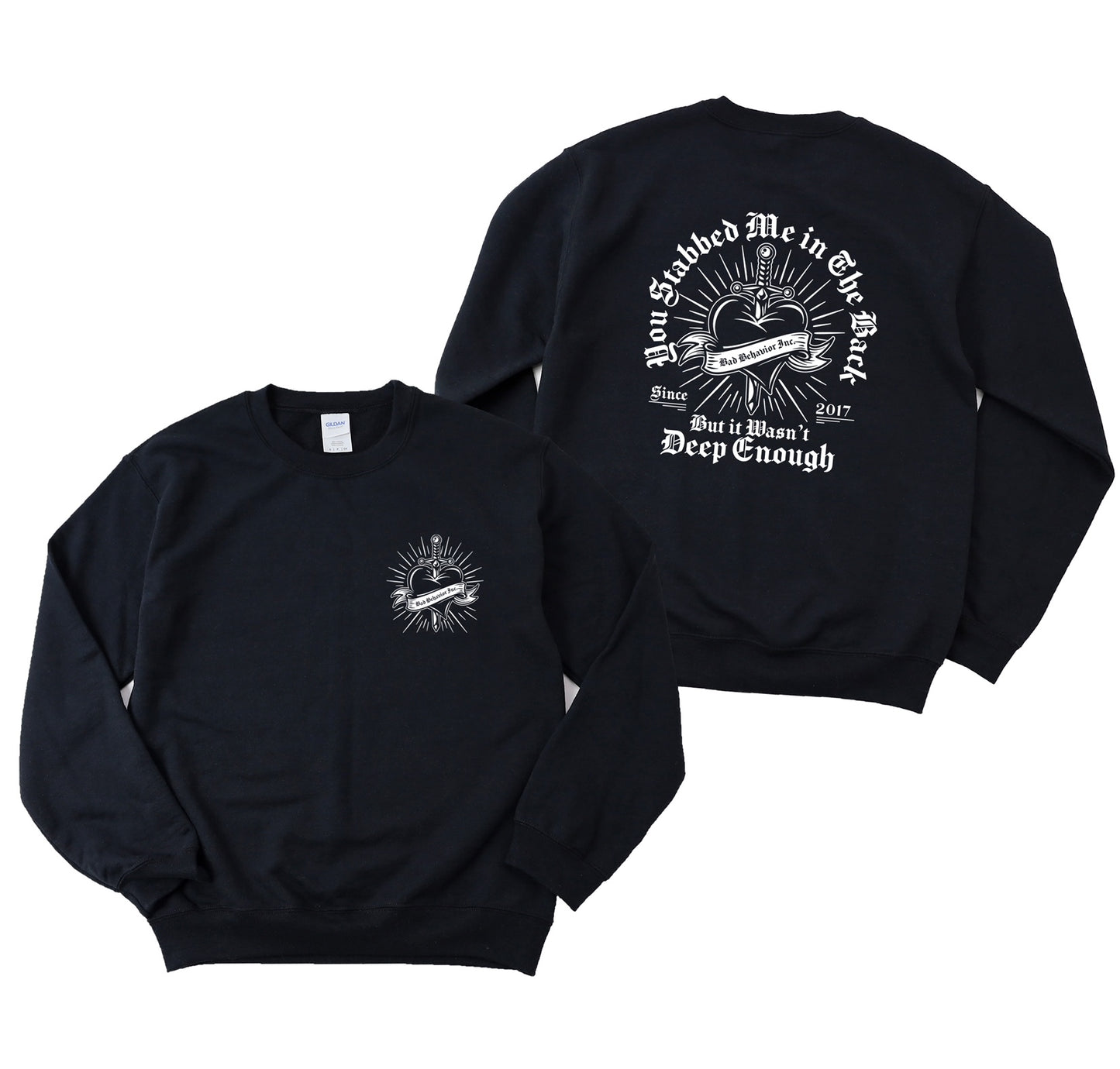 Backstabber Crewneck Pullover