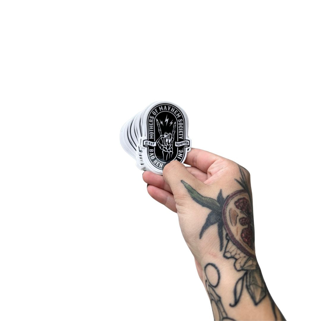 MOMS - Sleep Deprived Sticker