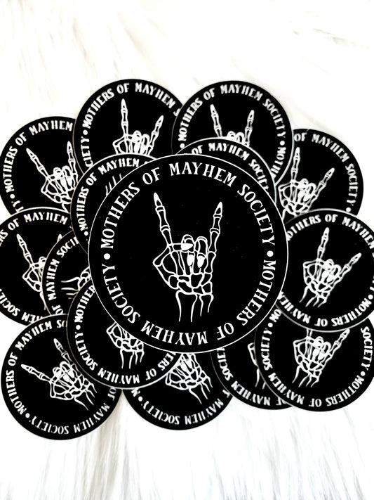 Mothers of Mayhem Society Sticker