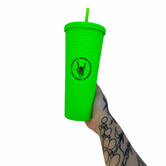 Mothers of Mayhem Society Studded Tumbler