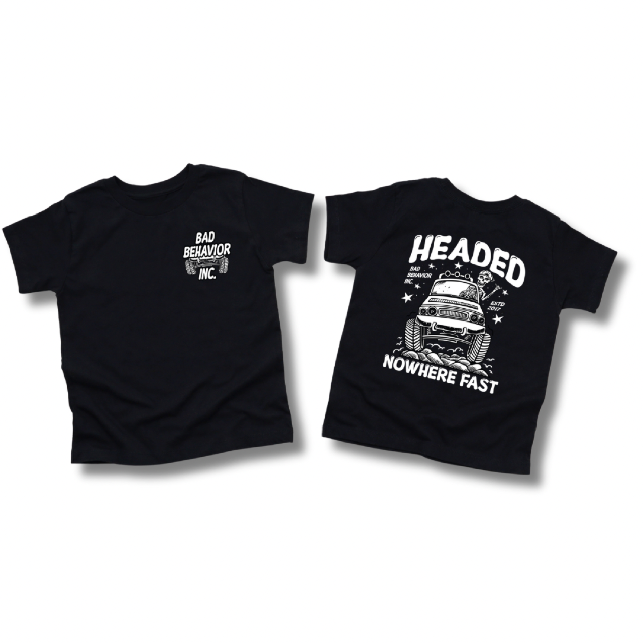 Headed Nowhere Fast Kids Tshirt