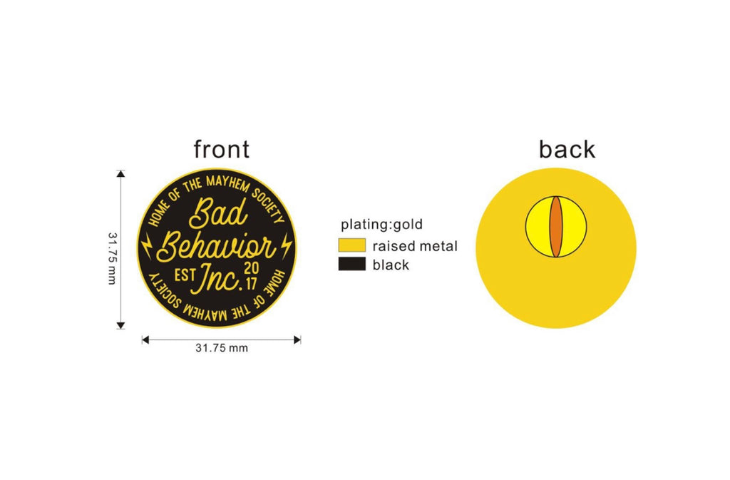 Classic M/S Enamel Pin