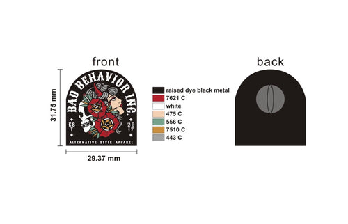 Bad Behavior Inc. Enamel Pin