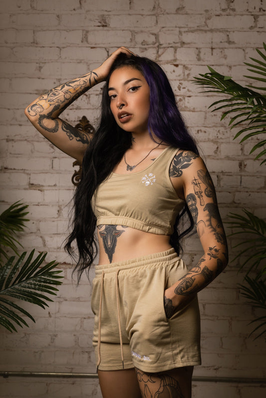 Embroidered Lounge Set