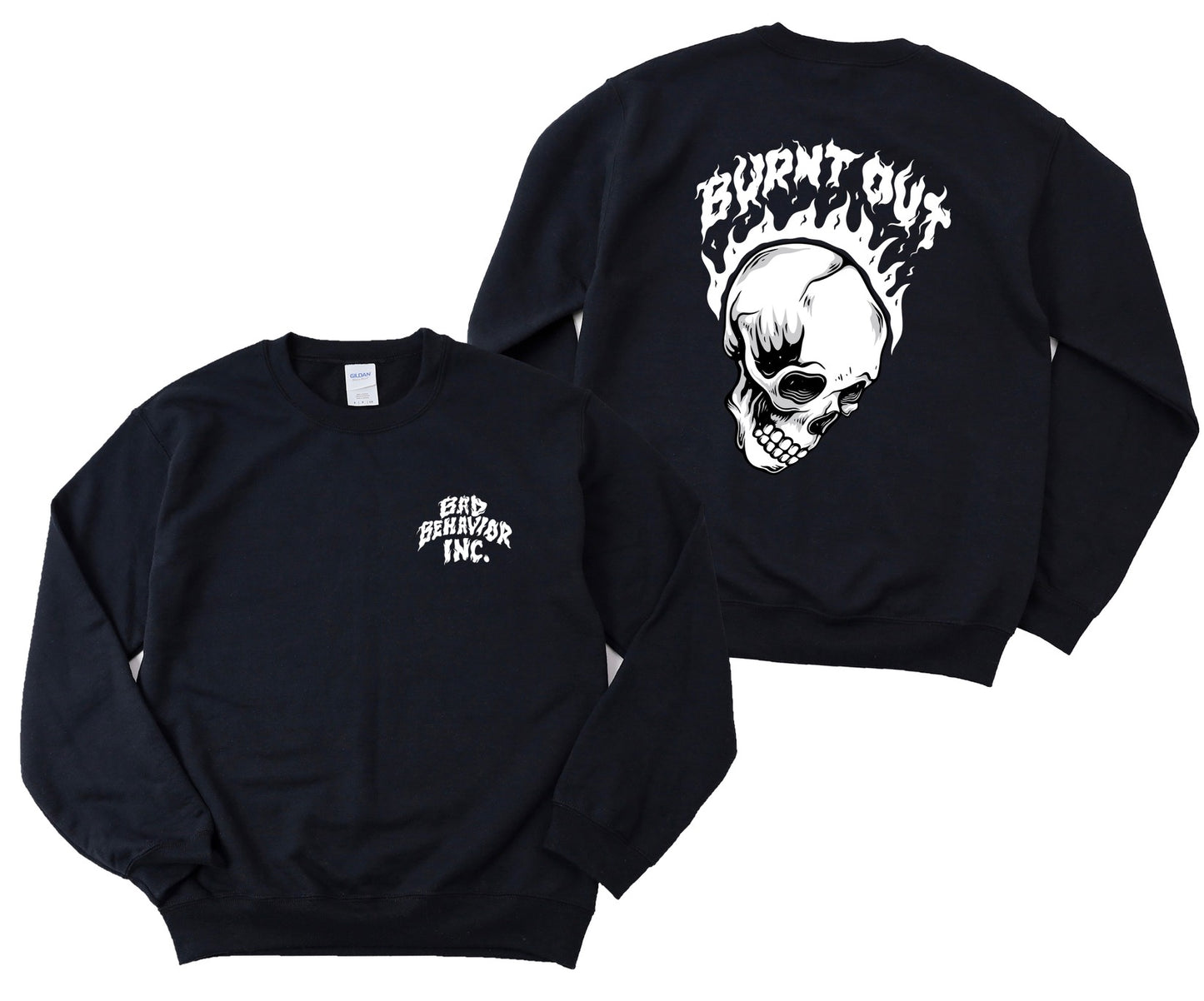 Burnt Out Crewneck Pullover