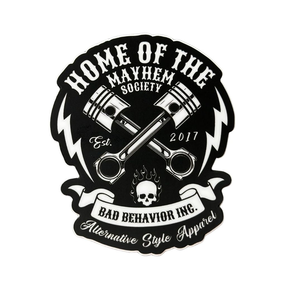 Mayhem Sticker