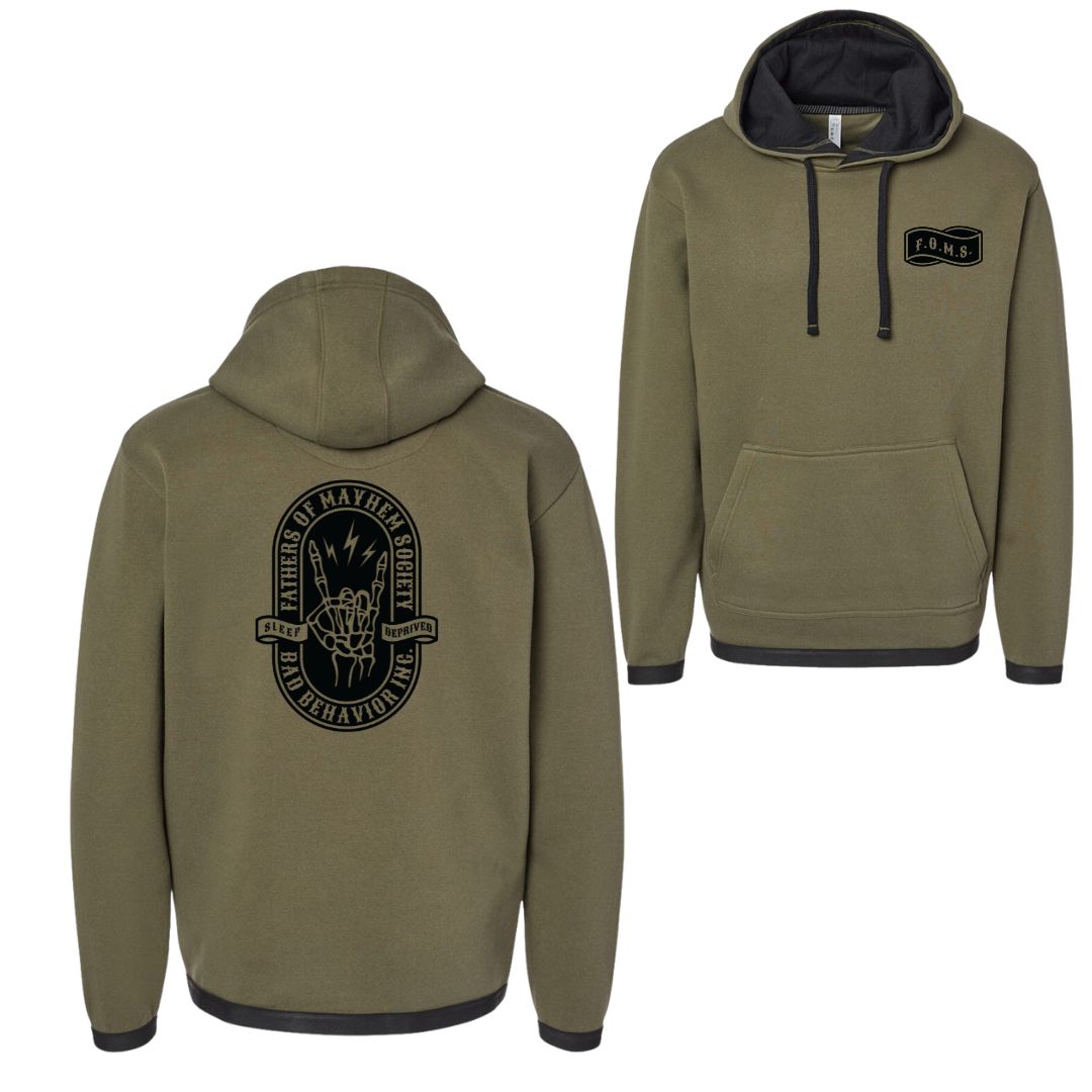 Fathers of Mayhem Society - Sleep Deprived Hoodie