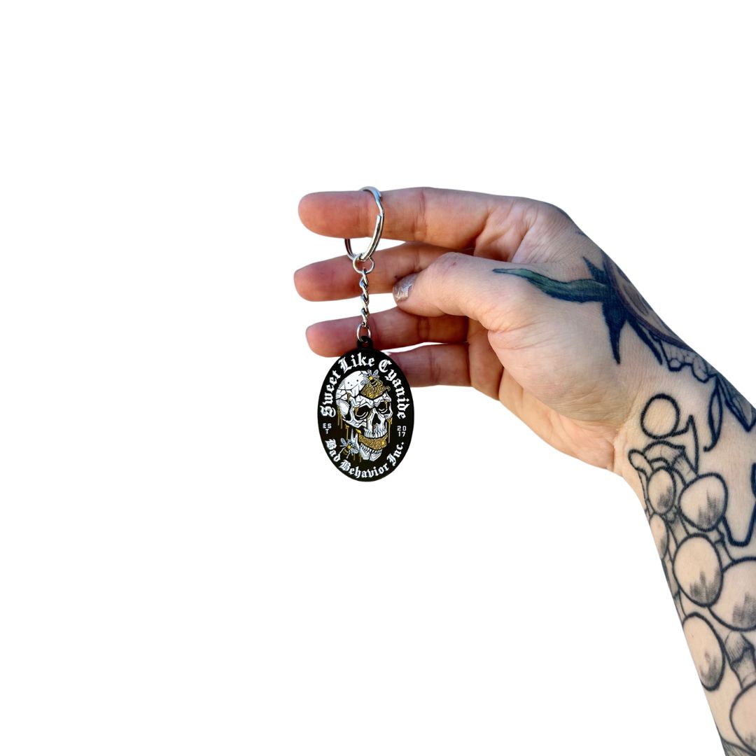 Sweet Like Cyanide Keychain
