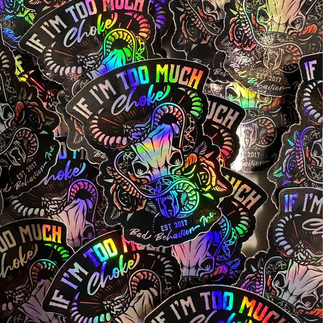 Choke Sticker