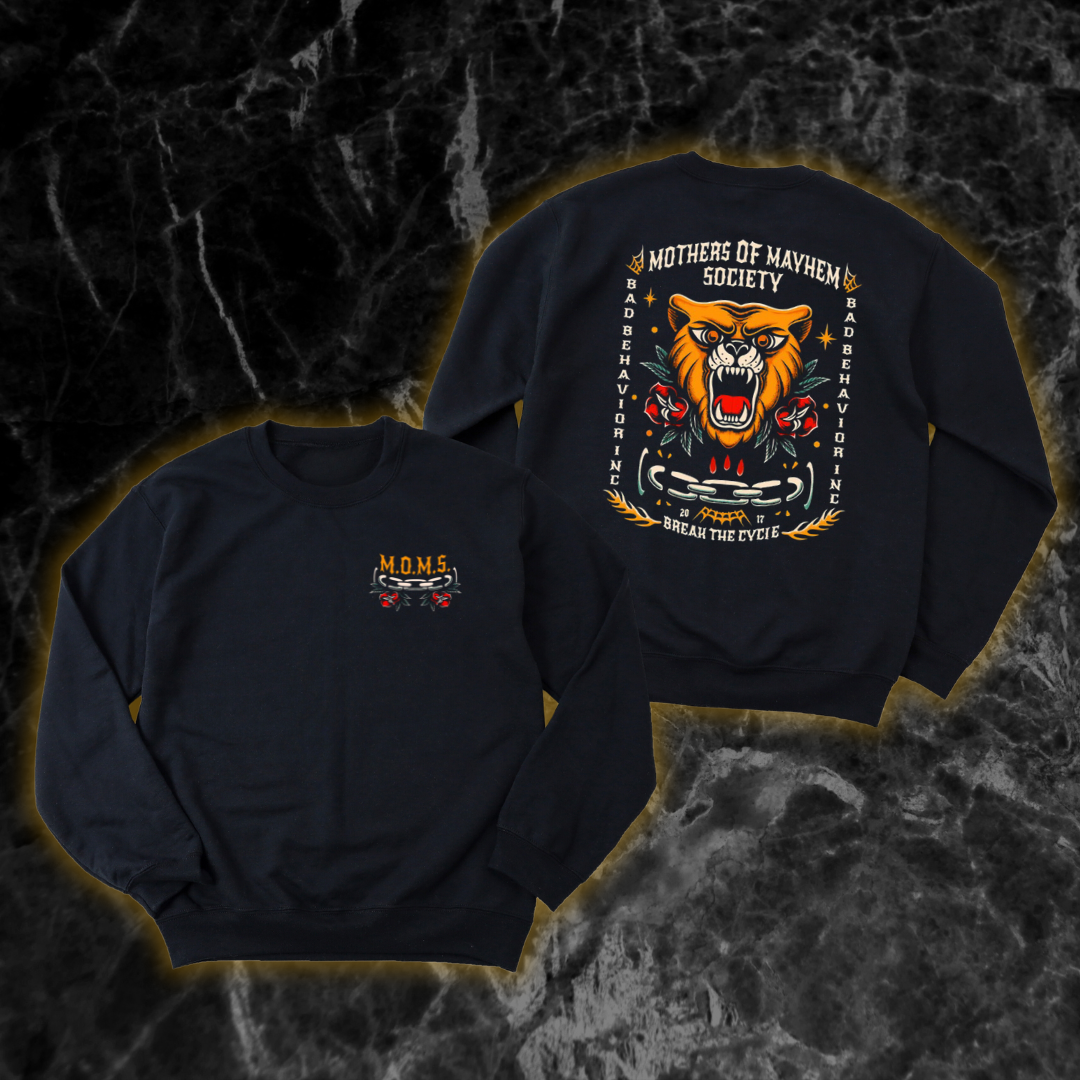 M.O.M.S. Break the Cycle Crewneck