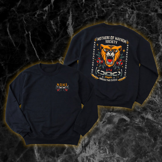 M.O.M.S. Break the Cycle Crewneck