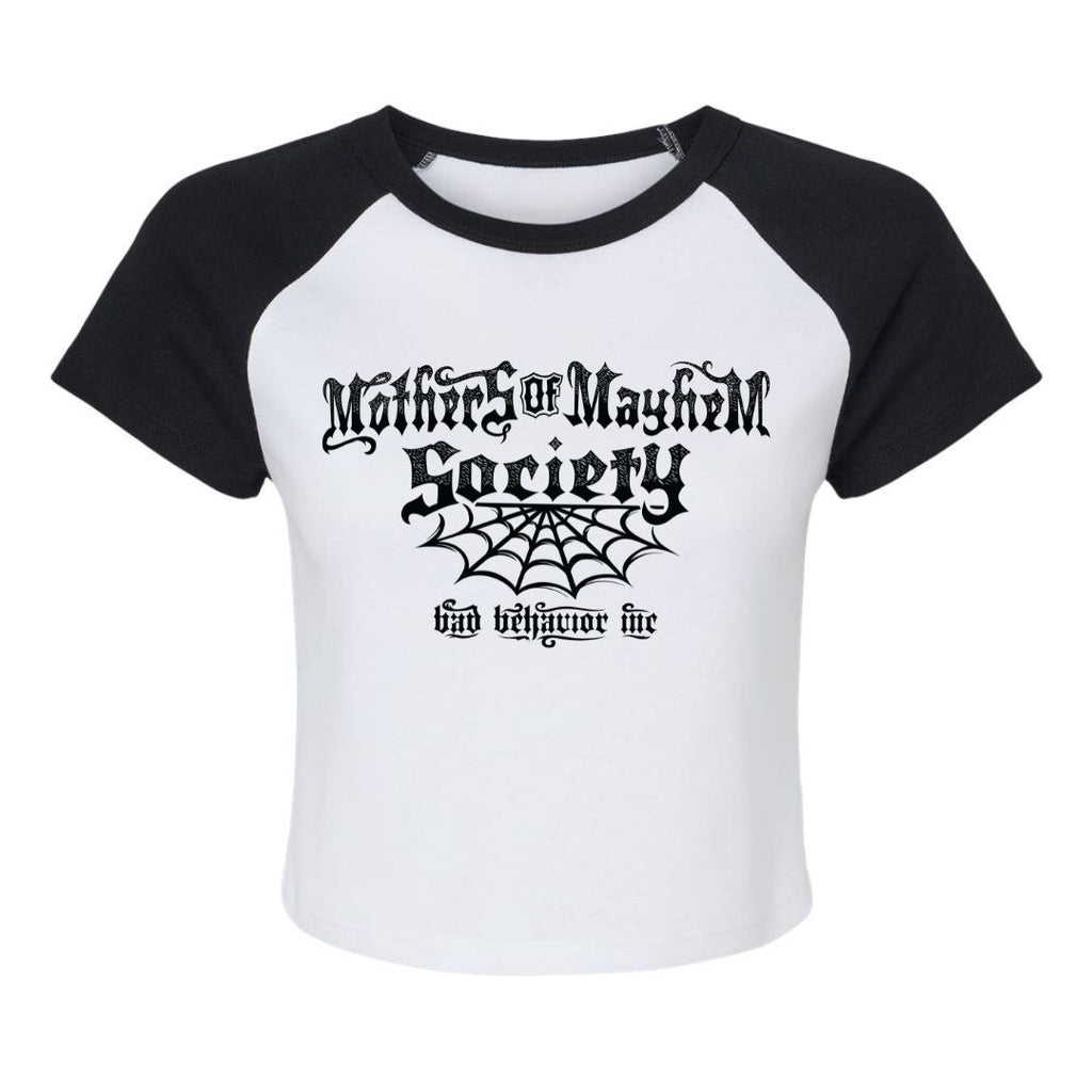 Mothers of Mayhem Society - Wednesday Crop Top