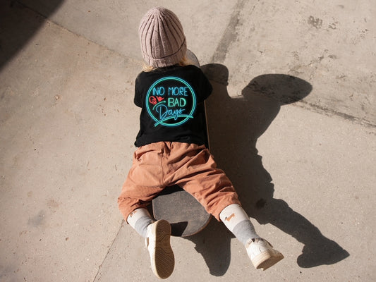 No More Bad Days Baby + Kids Tshirt