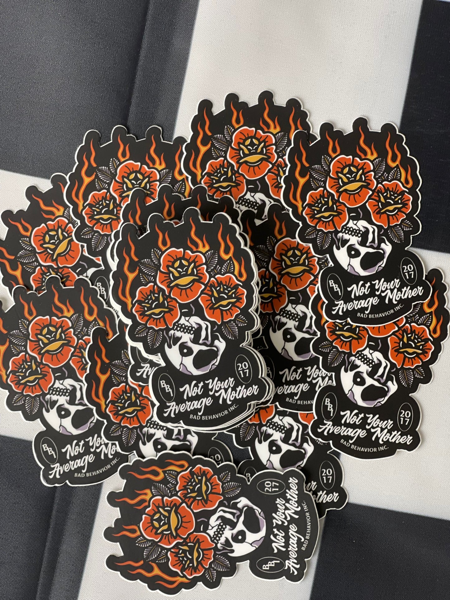 Not Your Average Mother Sticker