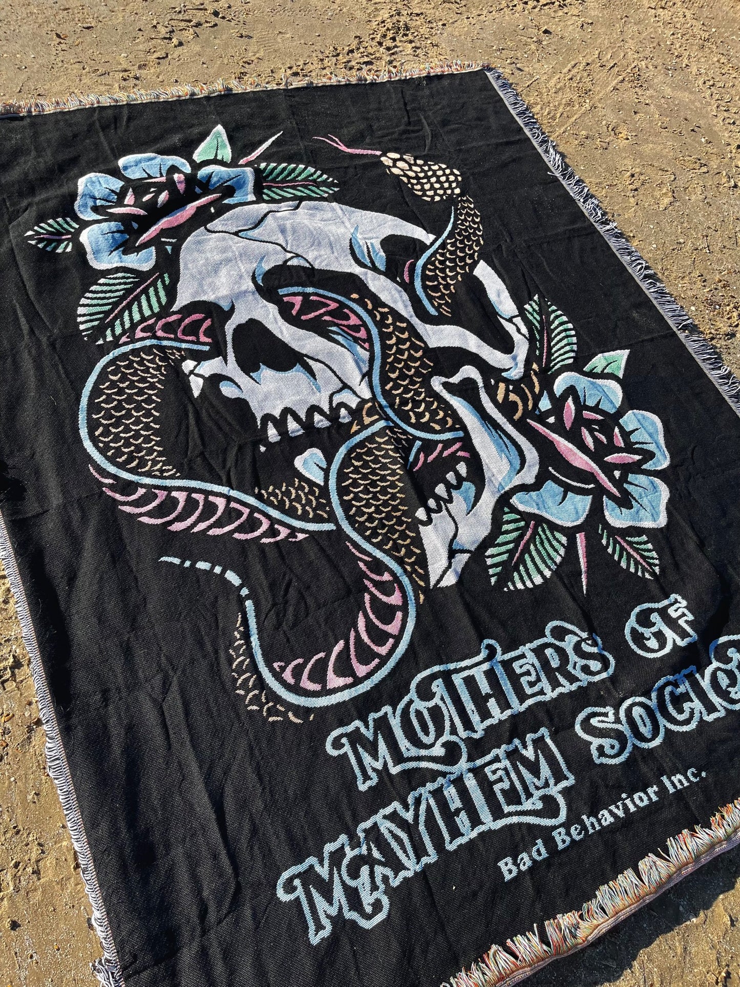 Mothers of Mayhem Society Blanket