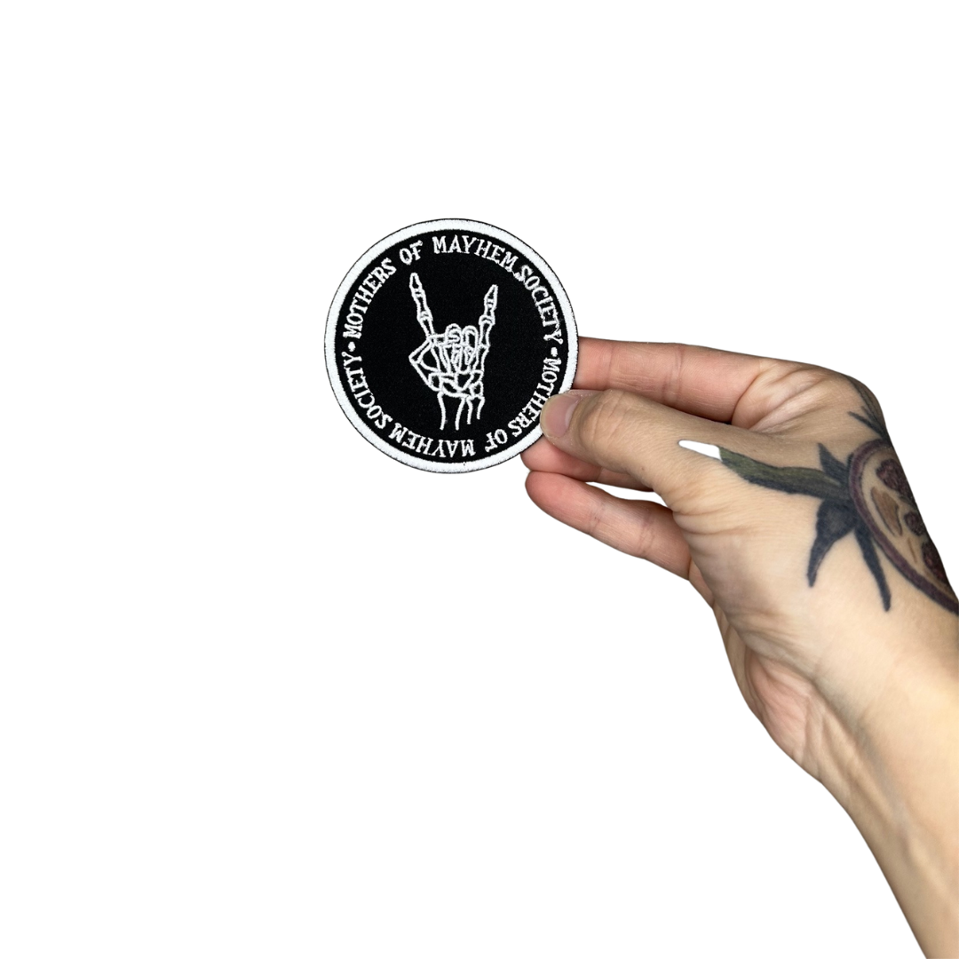 Mothers of Mayhem Society Circle Patch
