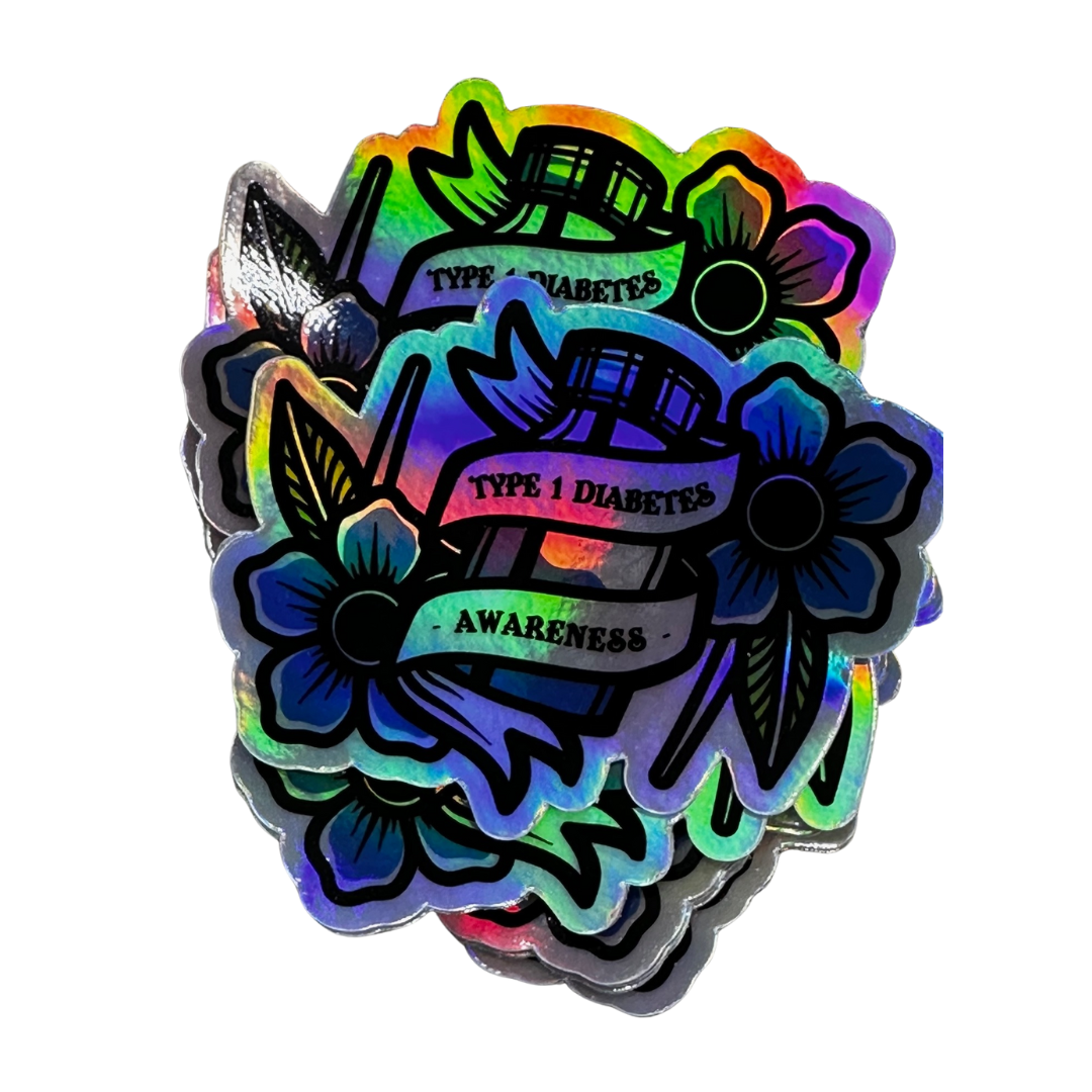 Type 1 Diabetes Awareness Sticker