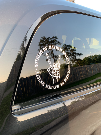 Mothers of Mayhem Society Decal